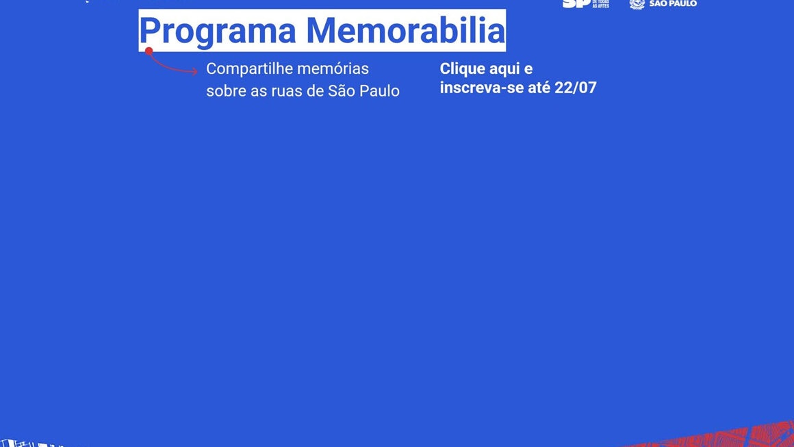 CCSP Indica: INSCRIÇÕES ABERTAS: PROGRAMA MEMORABILIA
