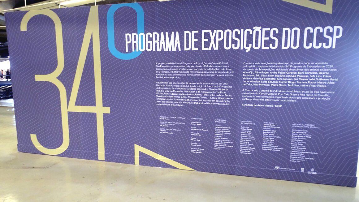 CCSP lança o 34º Programa de Exposições
