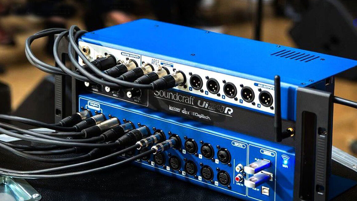 Curso básico de Formação em Áudio Soundcraft Ui24R