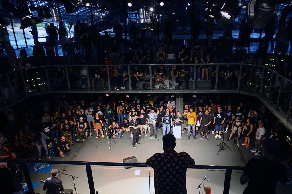 365 aumentou o som no mais puro Rock and Roll no CCSP