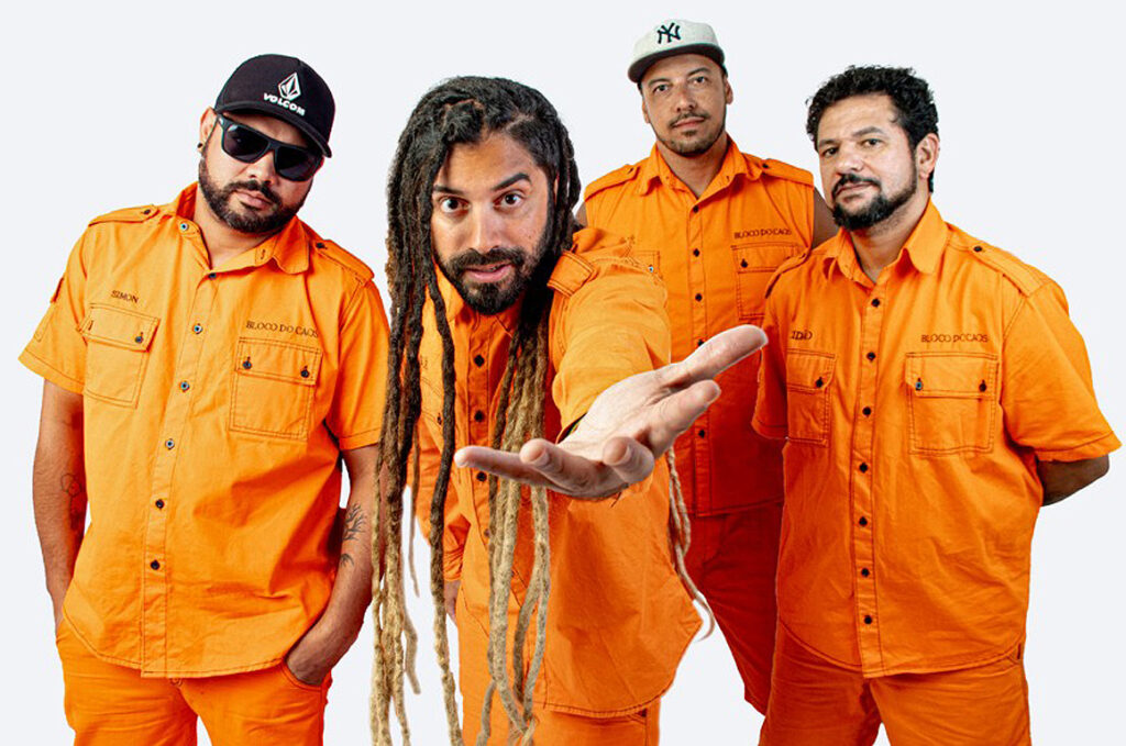 Bloco do Caos ao vivo turnê nosso canto