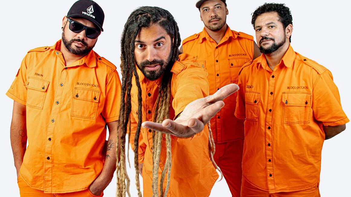 Bloco do Caos ao vivo turnê nosso canto