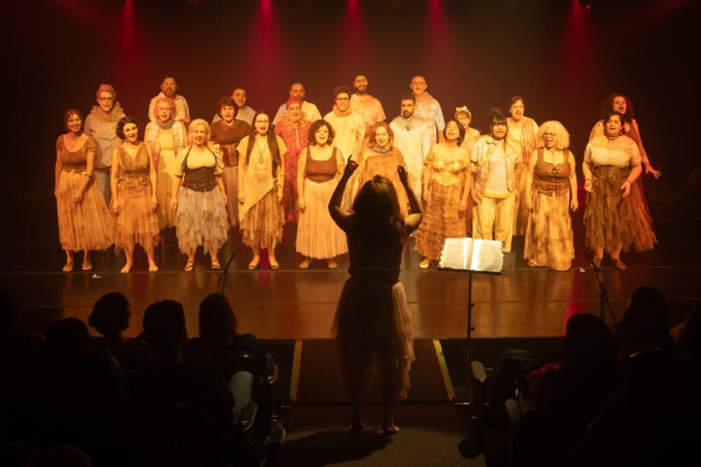 Corais No CCSP apresenta: Grupo Madrigueiro com repertório de “O Grande Circo Místico”, convidando Coral “Cantando no Quintal”