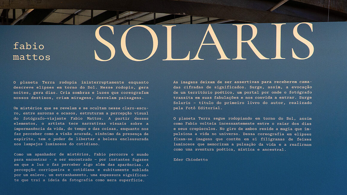 Exposição Solaris em exibição no CCSP