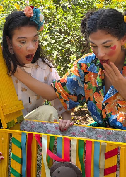 Contação de histórias - O mundo de dentro do rio